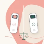 Comparativa visual entre un dispositivo tipo Braun Pro 5 y otro tipo Philips Lumea