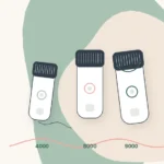 Tres depiladoras Philips Epilator representadas con cable, uso Wet and Dry y accesorios