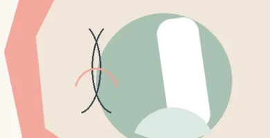 Dispositivo IPL junto a una representación de la zona íntima externa